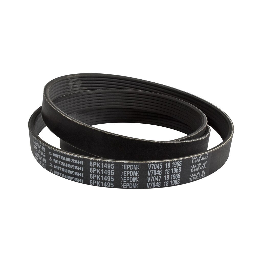 สายพานหน้าเครื่อง MITSUBISHI TRITON 2.5 16V. 2005-2015 4D56 4D56-HP 4D56U 2.5 16V. MITSUBOSHI