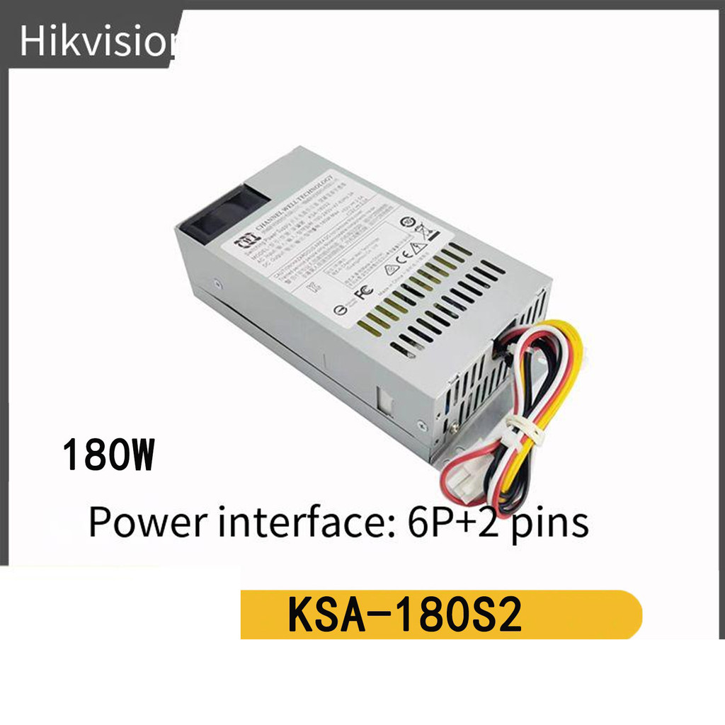 เหมาะสําหรับ Hikvision 7808N POE Video Recorder การตรวจสอบแหล่งจ่ายไฟ KSA-180S2 DPS-200PB-185A
