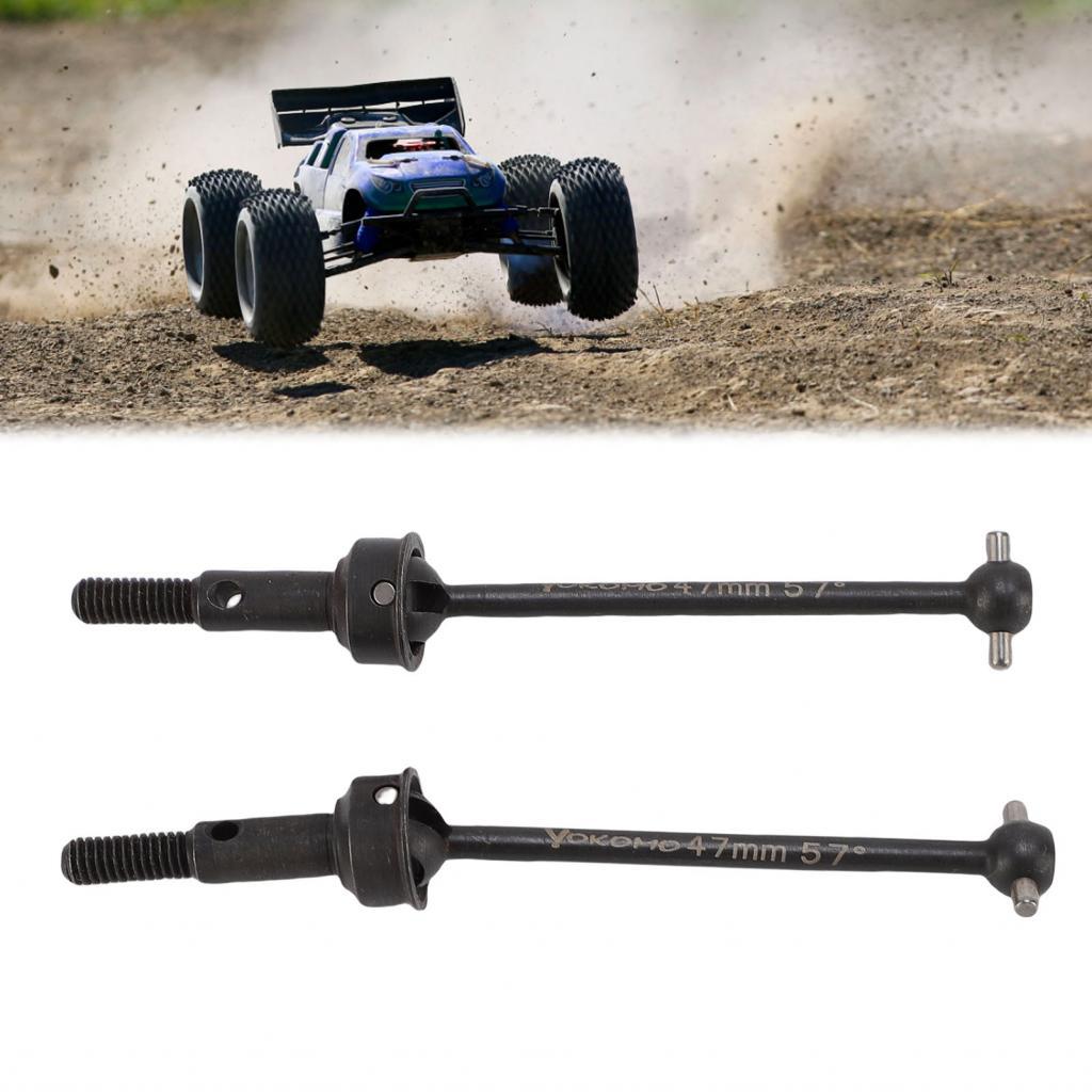 Bluesky365-TH Matybobe RC CVD Driveshaft เปลี่ยนอลูมิเนียมรีโมทคอนโทรลรถไดรฟ์เพลาสำหรับ YOKOMO BD12 