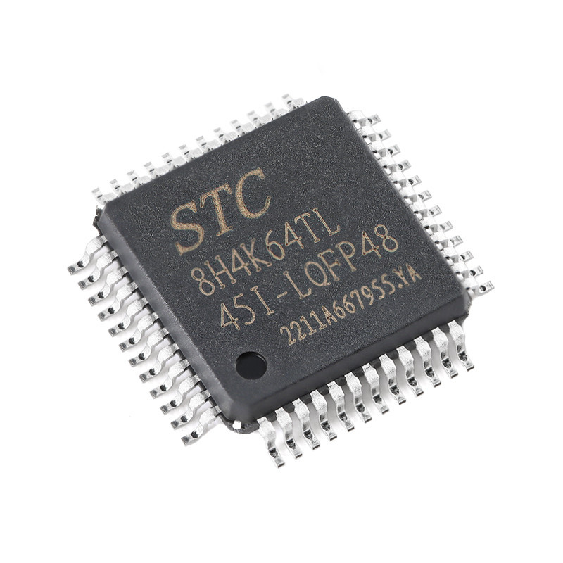 ของแท้ STC8H4K64TL-45I-LQFP48 1T 8051 ชิป Microcontroller MCU