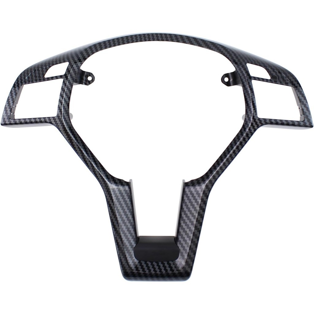 พวงมาลัยฝาครอบคาร์บอนไฟเบอร์สําหรับ Mercedes C250 C350 C63 AMG E63 AMG 2012-15, C300 2012-14, CLA250