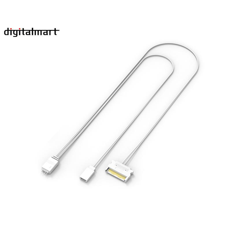 To ARGB Lighting Power Adapter Cable คอมพิวเตอร์ ARGB Controller to ARGB Reset Power Cable PC Manual
