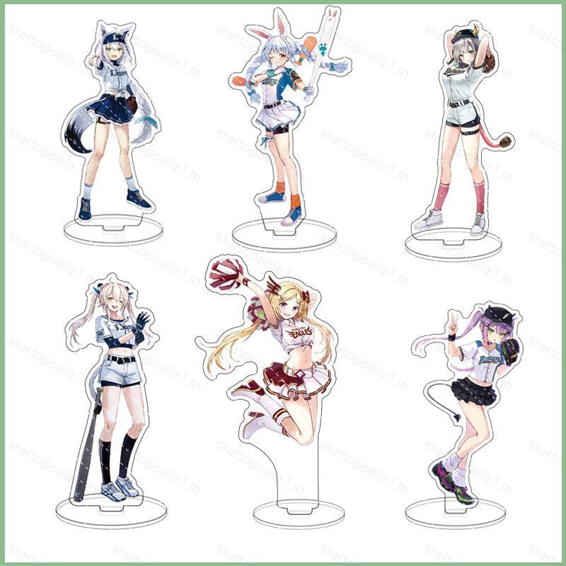 Hololive Action Figure อะนิเมะความคิดสร้างสรรค์อะคริลิคของเล่น 15 ซม.Usada Pekora Shirakami Fubuki ม