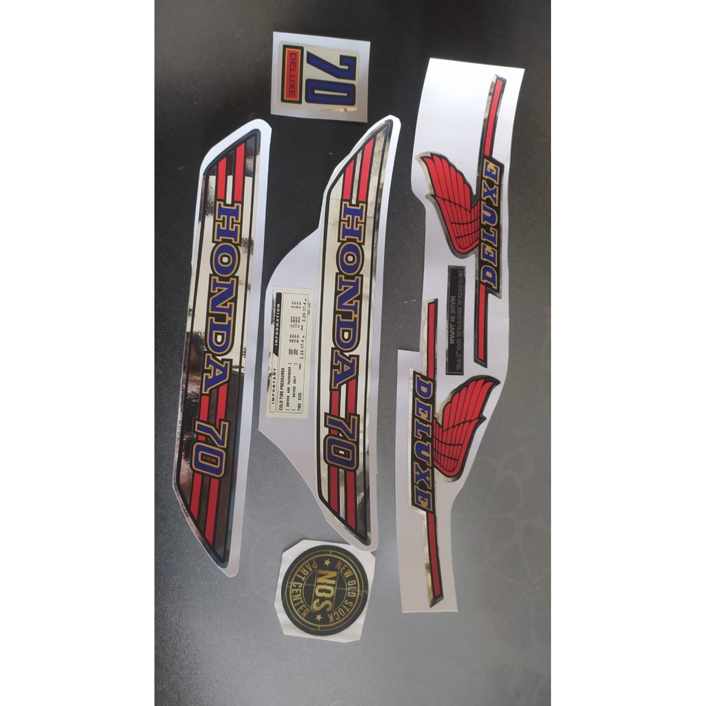 สติ๊กเกอร์ HONDA C70 C 70 STRIPING COPY ORIGINAL
