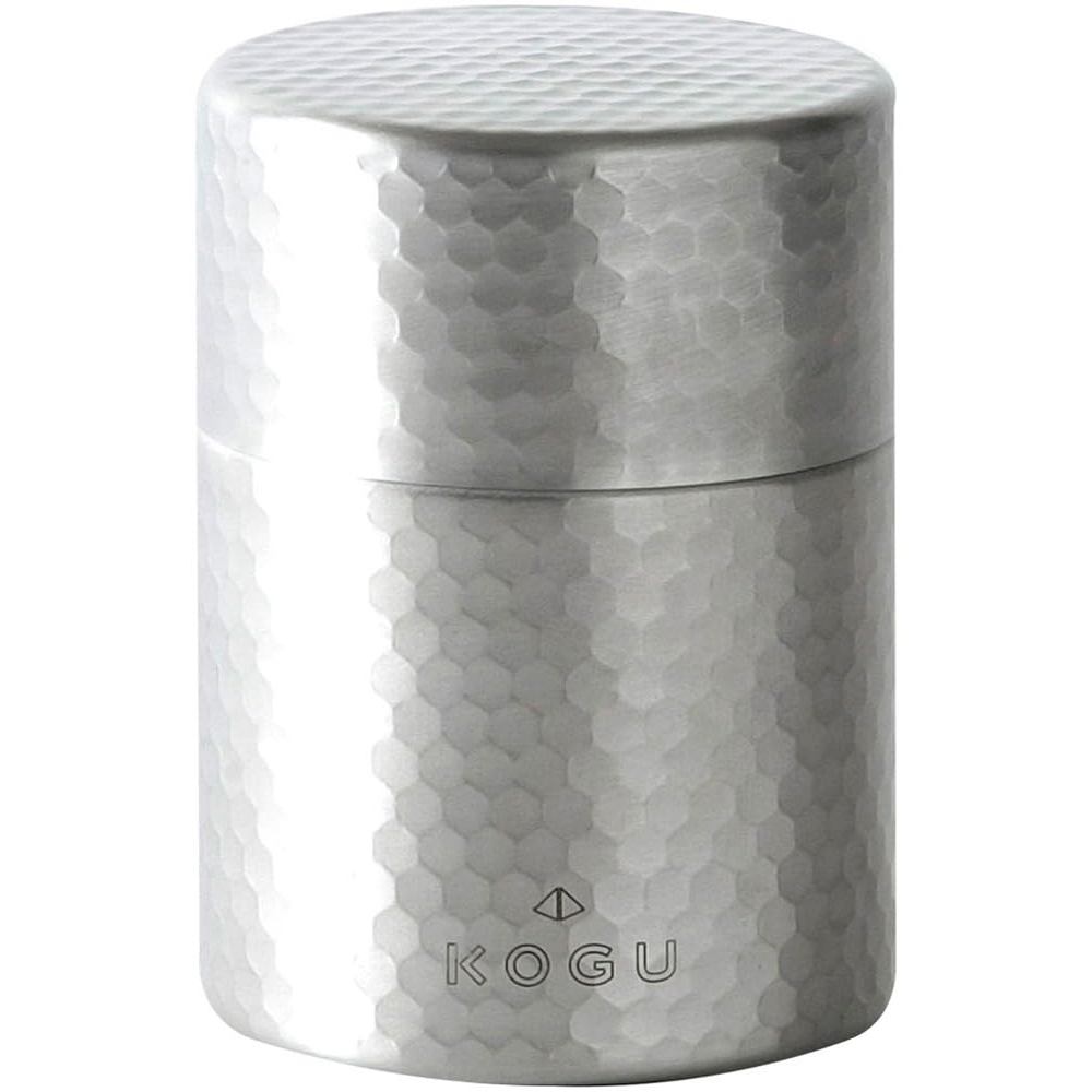 Stylish Japanese Tea Canister - Stainless Steel Storage Container for Loose Tea, Matcha, and More, w