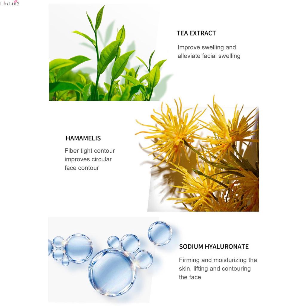 V Line Shaping Face Masks Slimming Face Neck Lift Tape Hydrogel Collagen Mask สําหรับผิวให้ความชุ่มช