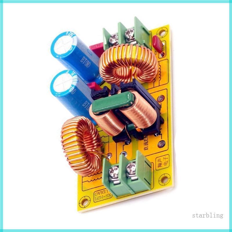 Star Current LC Filter Circuit Board ลดเสียงรบกวน DC0-50V 10A Power