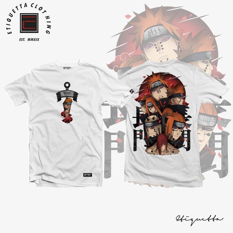 GooFee - ETQT ทั่วโลก - ยูนิเซ็กซ์ - เสื้ออนิเมะ - นารูโตะ - เพน v5