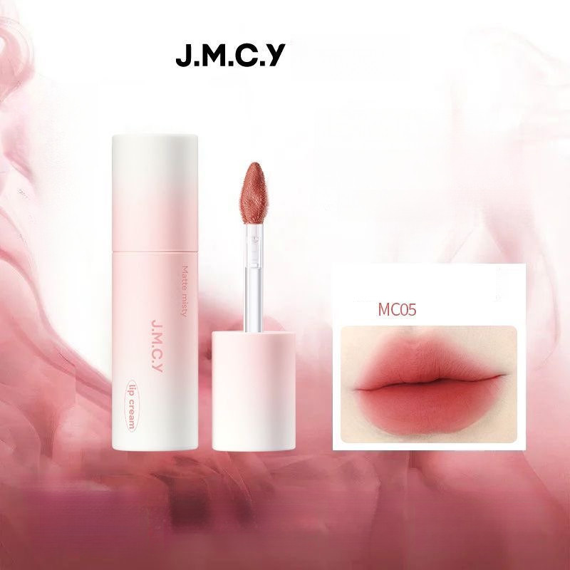 JMCY ลิปกลอส สีนู๊ดเนื้อแมตต์ ติดทนนาน สีเนียนไม่แห้ง