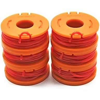 WA0010 0.065" 10Ft Replacement Trimmer Spool Line ใช้งานร่วมกับเลือก Worx Cordless String Trimmers (