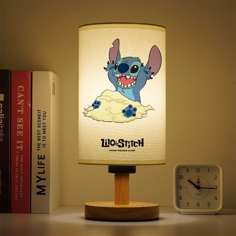 Stitch สินค้า led โคมไฟตั้งโต๊ะขนาดเล็ก Star Treasure Stitch สินค้าโคมไฟข้างเตียงมินิน่ารักนักเรียนการ์ตูน Night
