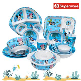 มิกกี้ Sea U จานชามเมลามีน ลายการ์ตูน Disney Mickey ศรีไทยซุ…