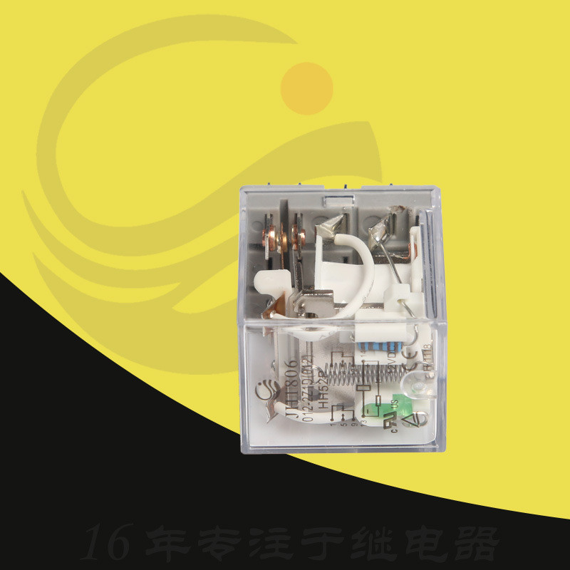 Hongfa HH52P Jinhai Industrial Control Power รีเลย์ระดับกลาง JH1806/012-2Z1D สองชุด 8 Pins 2Z1TD