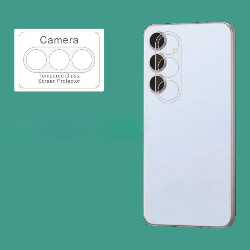 SAMSUNG 3Dกล้องเลนส์ProtectorสําหรับSamsung Galaxy Z Fold7 Z Flip7 S25 FEป้องกันกระจกป้องกันหน้าจอสํ