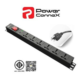 PowerconneX Universal PCX-PXB5PHNNS-UL06 ปลั๊กไฟ เต้ารับแบบ …