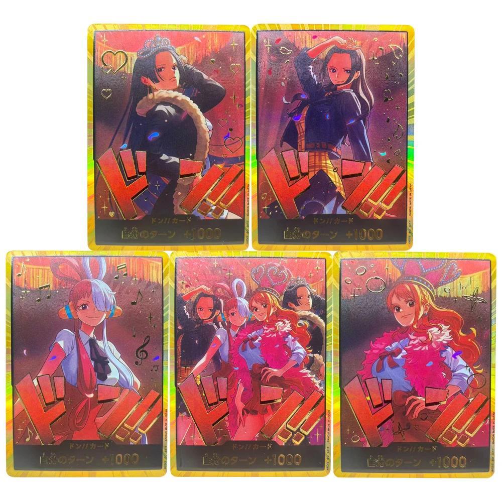 การ์ดคอลเลกชัน ONE PIECE DON!! การ์ด EB03 Nami Nico Robin JPN DIY คุณภาพสูง Self Made เกมอะนิเมะการ์ดของเล่น