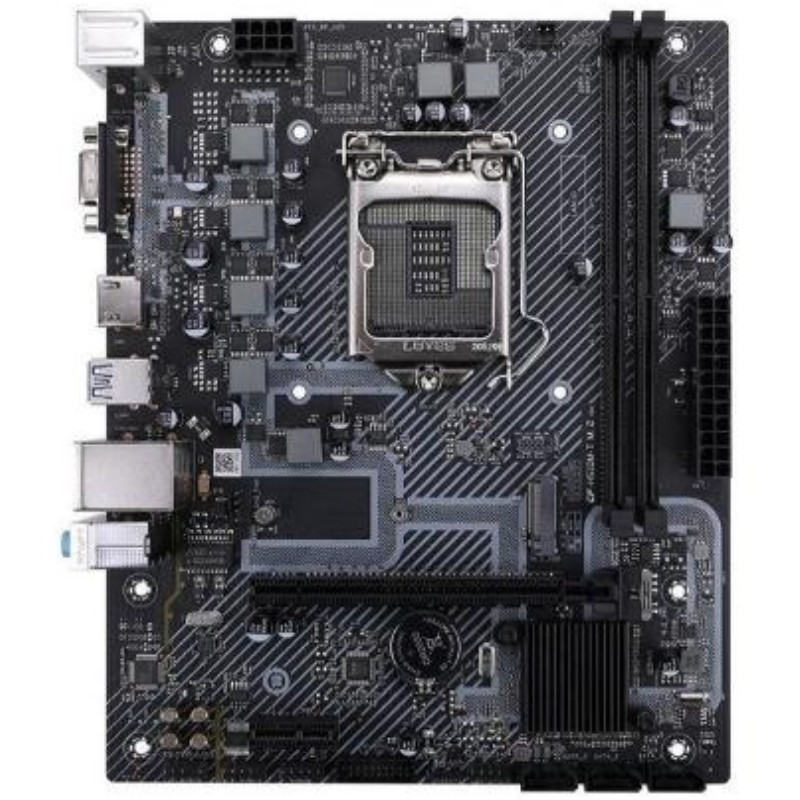 ใหม่ 1200-เข็มที่มีสีสัน Rainbow H510M-T M.2 V20 แบบบูรณาการเมนบอร์ด H510 VGA HDMI DDR4