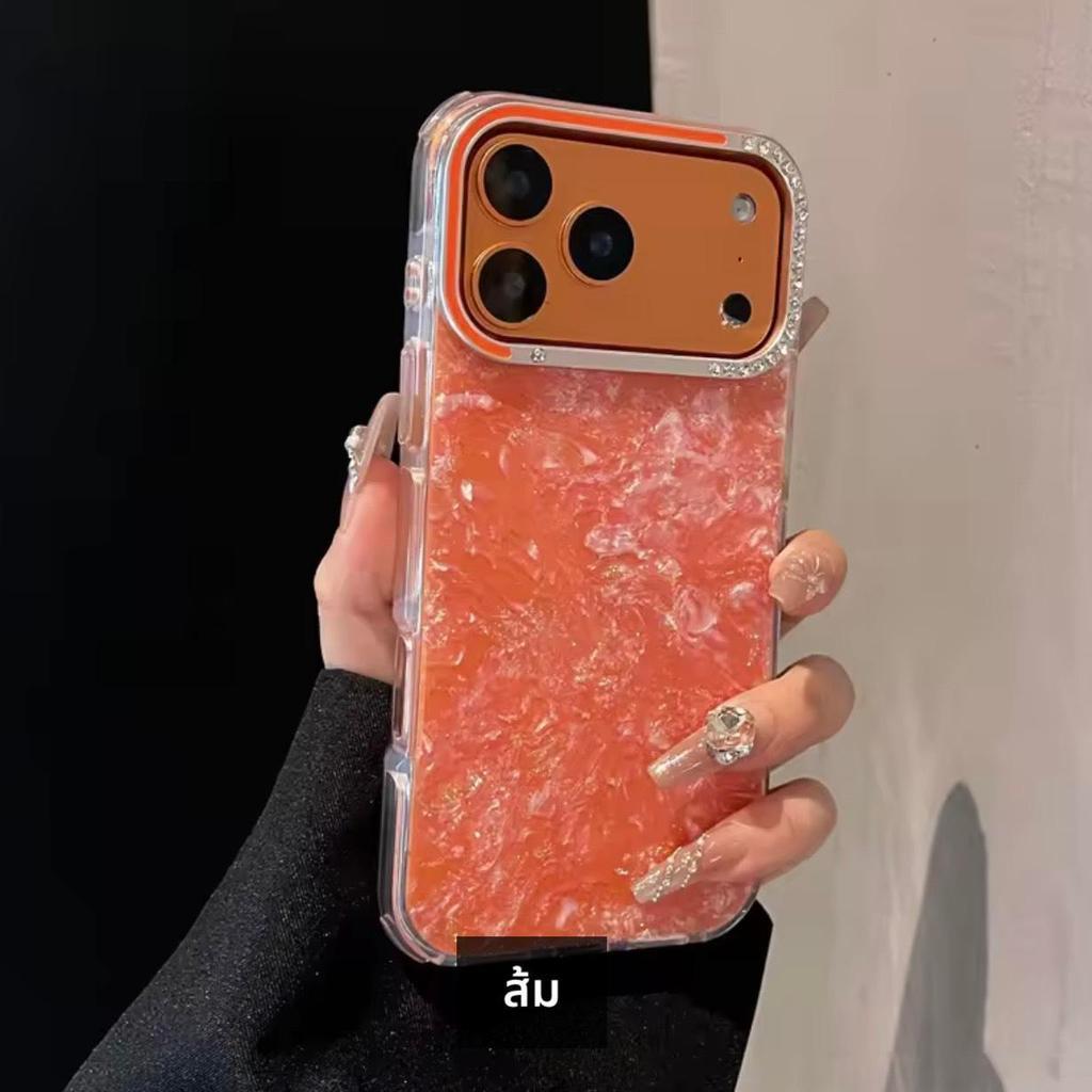 เคสลายหินอ่อน สำหรับรุ่นiPhone i16 i16Pro i16ProMax i17 i17air i17Pro i17ProMax