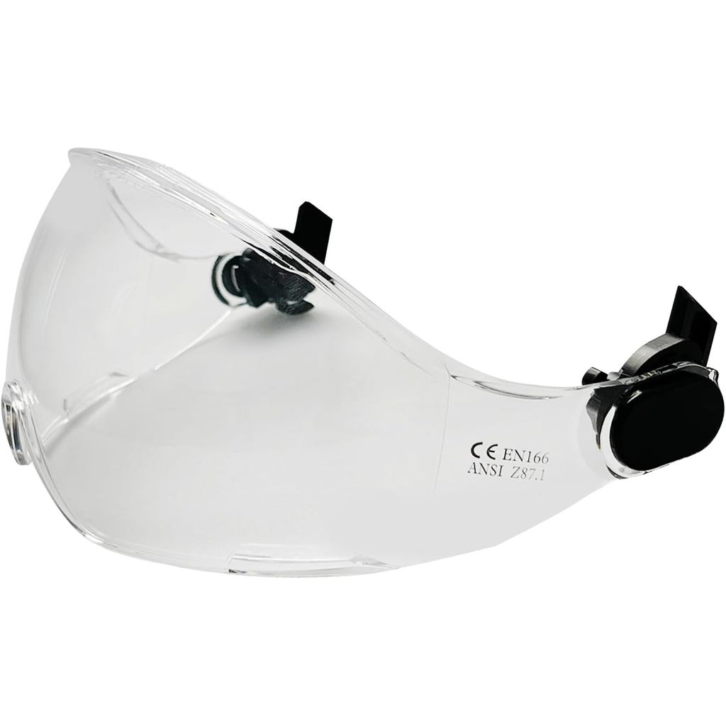 ANSI Z87 Safety Glasses,OSHA Construction Hard Hat Visor Accessories,Safety Helmet Goggle Replacemen