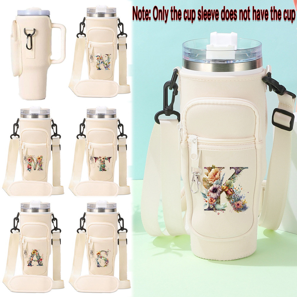 ใหม่แขนแก้วน้ํา ใหม่ลื่น Outdo Ptable ถ้วยกระเป๋า Tumbler crossbody กระเป๋าขวดน้ํากระเป๋าโรงเรียน of