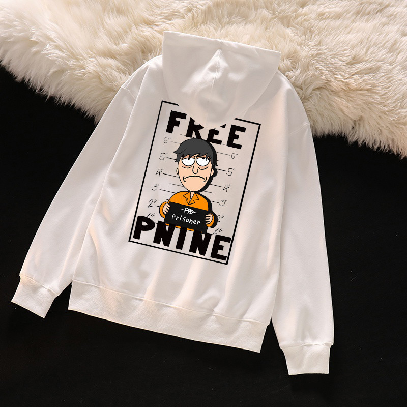 🌳 เสื้อฮู้ดแขนยาว Rapper P9d Hoodie Y2k ฮู้ดแขนยาว M-3xl เสื้อฮูด ฮู้ด Cotton Fashion Tops กองหลังสี