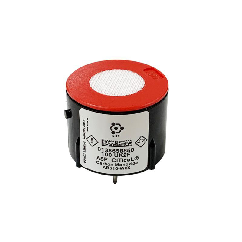 สารเคมีไฟฟ้า CITY ยี่ห้อเซ็นเซอร์ก๊าซคาร์บอนมอนอกไซด์ CO เซ็นเซอร์ 0-2000ppm A5F AB510-W0X สําหรับเค