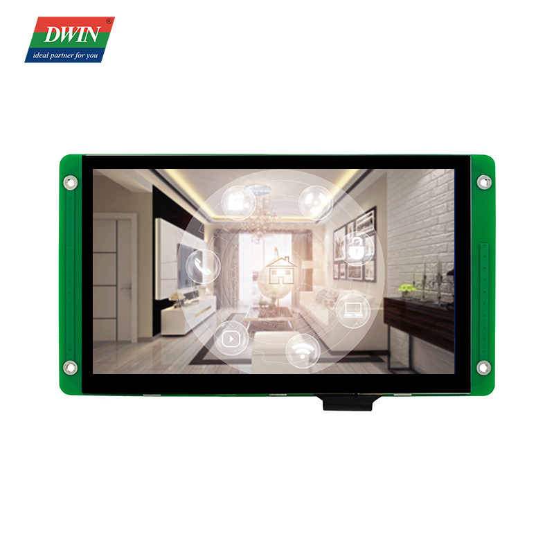 DWIN 7 นิ้ว 1024*600 จอแสดงผล IPS TFT LCD Web H.264 Encod RTSP กล้อง HMI หน้าจอสัมผัส WIFI 4G โมดูล