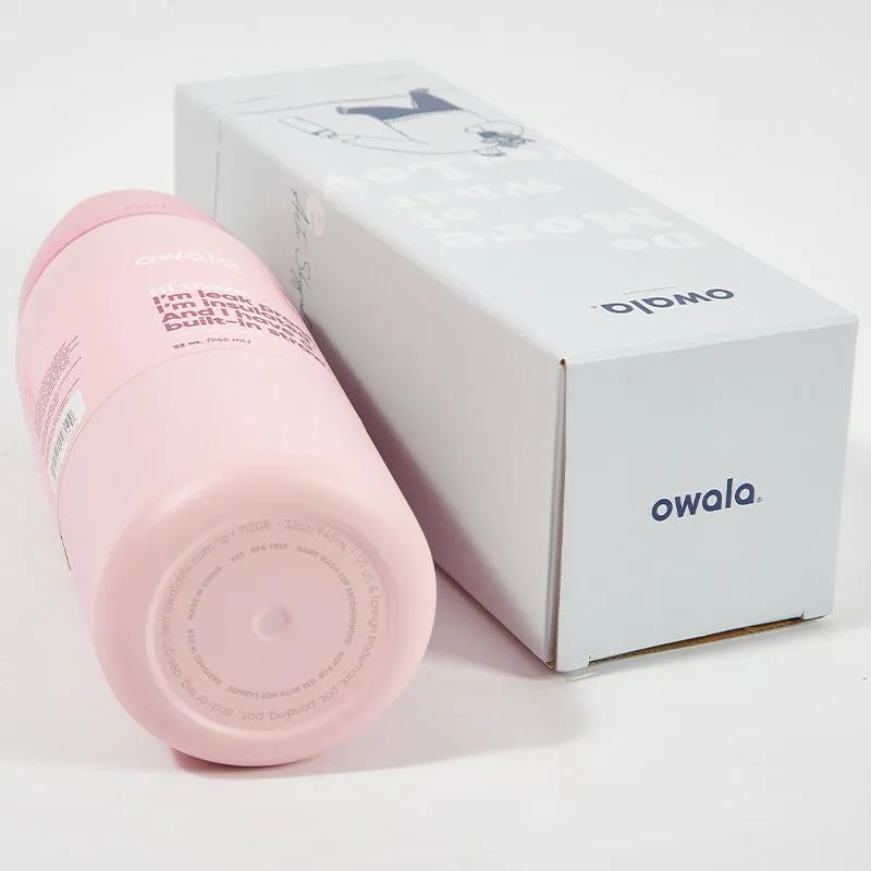 2025 Hot Seller! Owala Freeship ขวดน้ําสแตนเลสหุ้มฉนวน 24 ออนซ์ - รูปที่ 4