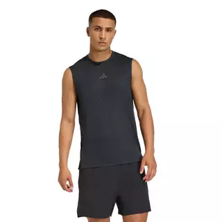 adidas Gym & Training เสื้อกล้าม D4T PrimeLift 3 STRIPES ผู้ชาย สีดำ KD0373