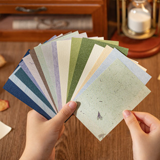 นาย กระดาษ50ชิ้น/ถุงวัสดุหนังสือหลายวัสดุขนาดเล็กกระดาษย้อนย…