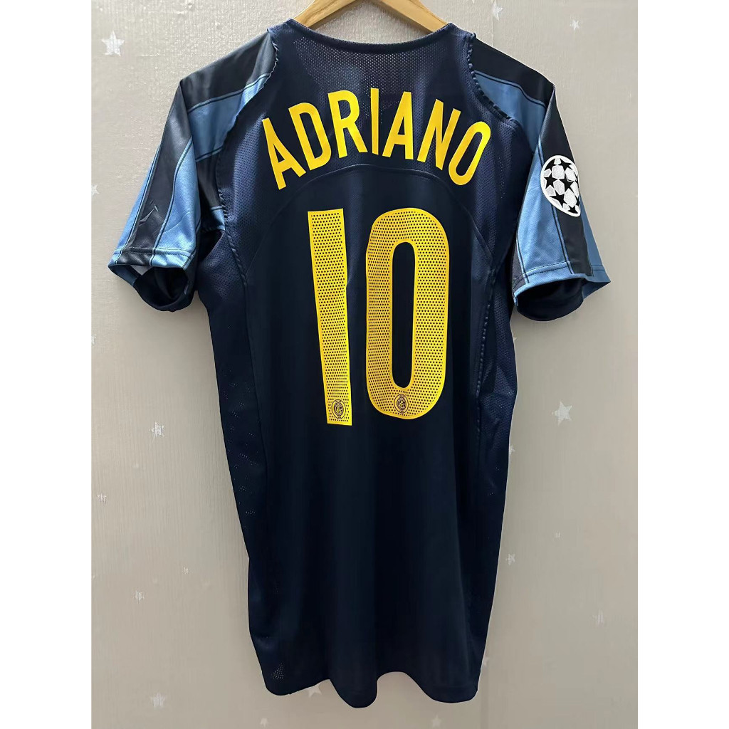 เสื้อฟุตบอล Retro Inter Milan ADRIANO VERON คุณภาพสูง ออกแบบเอง