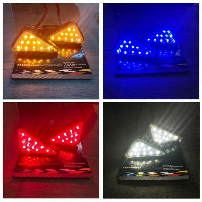 แฟริ่ง Led สามเหลี่ยมนินจา CBR150 CB150R R15 R25 สากล