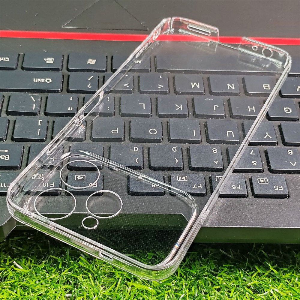 สําหรับ Infinix Hot 60 Hot60 Pro Plus 60Pro Glossy Crystal Hard PC Full Cover Clear Camera Protect Snap Case - รูปที่ 2