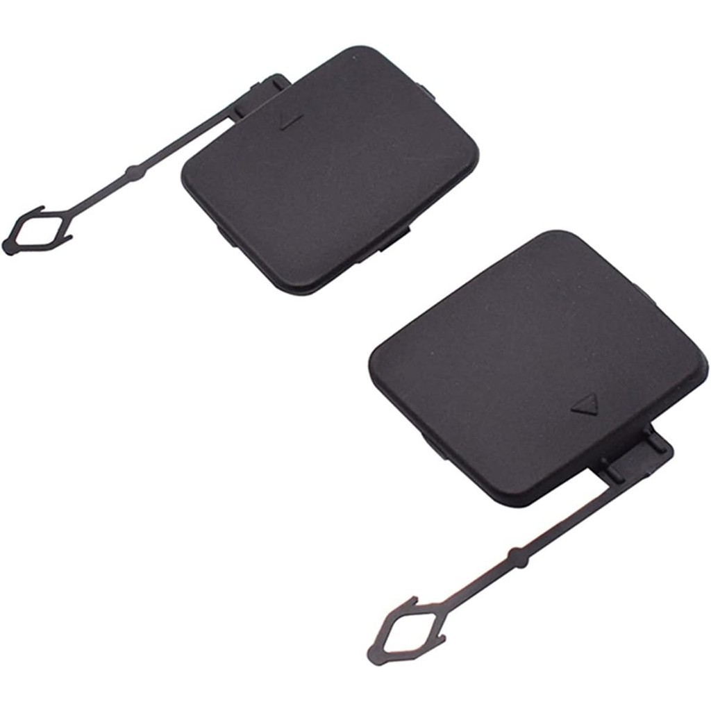 1คู่กันชนลากจูงTow Hook Eye Cover Cap/Fitสําหรับ/FitสําหรับX5 E70