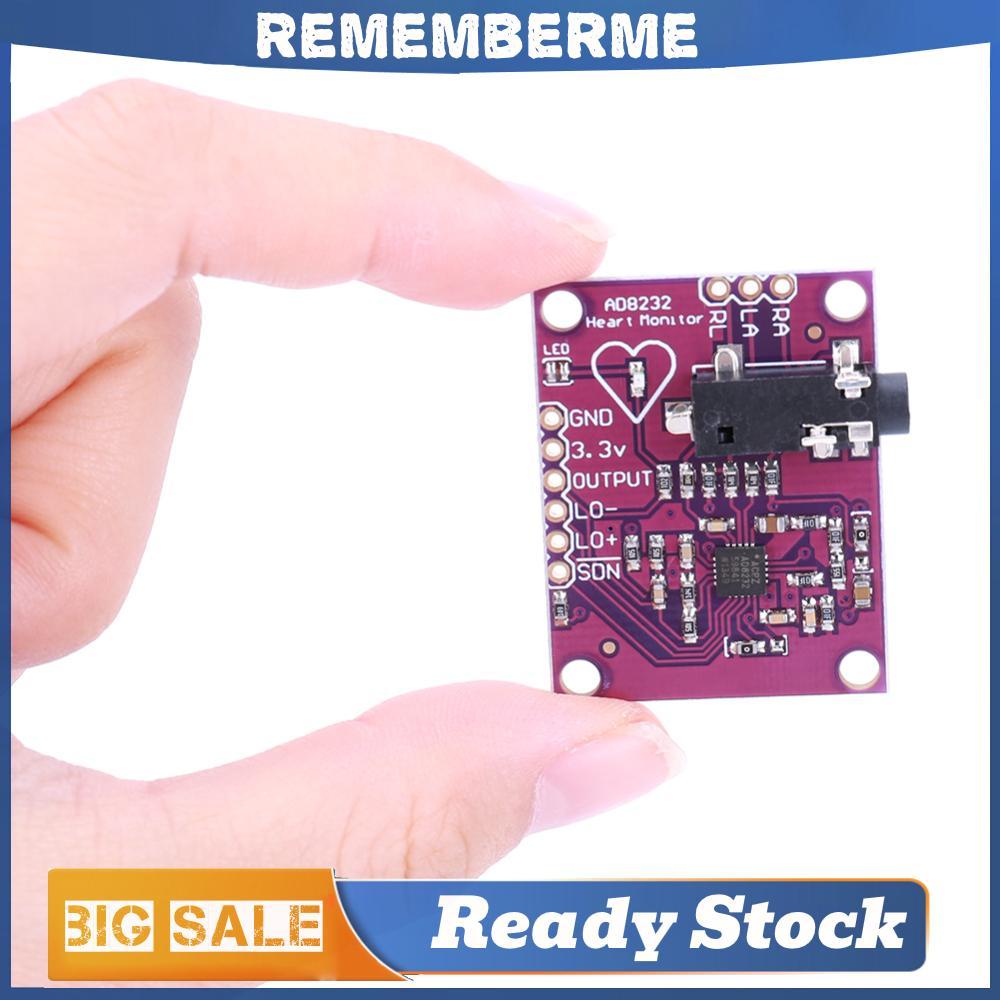 AD8232 ECG การวัด Heart Pulse ECG Monitor Sensor โมดูลสําหรับ Arduino