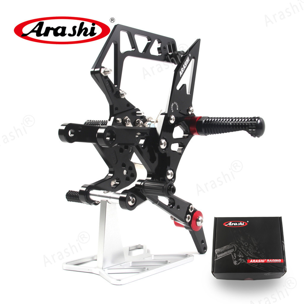 Arashi V2.0 CNC ปรับ Rearset เท้าหมุดสําหรับ YAMAHA YZF-R1 / R1M / R1S /RN32 2015 2016 2017 2018 201