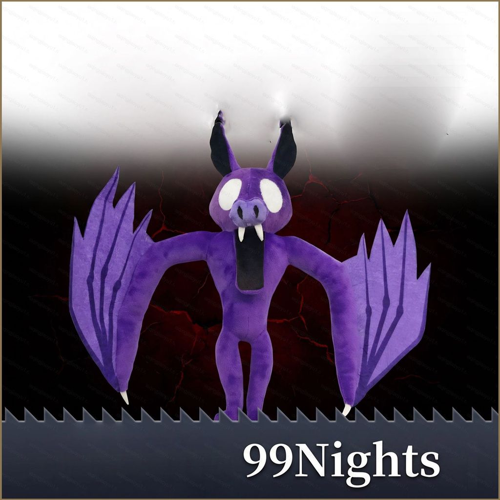 HQ Roblox 99 คืนในป่าค้างคาวเกมอุปกรณ์ต่อพ่วงตุ๊กตาตุ๊กตา plushie