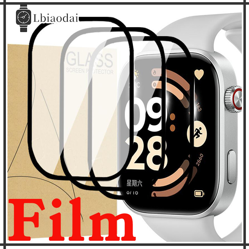 ฟิล์มกระจกนิรภัย /ฟิล์ม TPU แบบนุ่ม เต็มจอ for Redmi Watch 6 / 5 / 5 Active / 5 Lite / 4 / 3 Active / 3 Lite