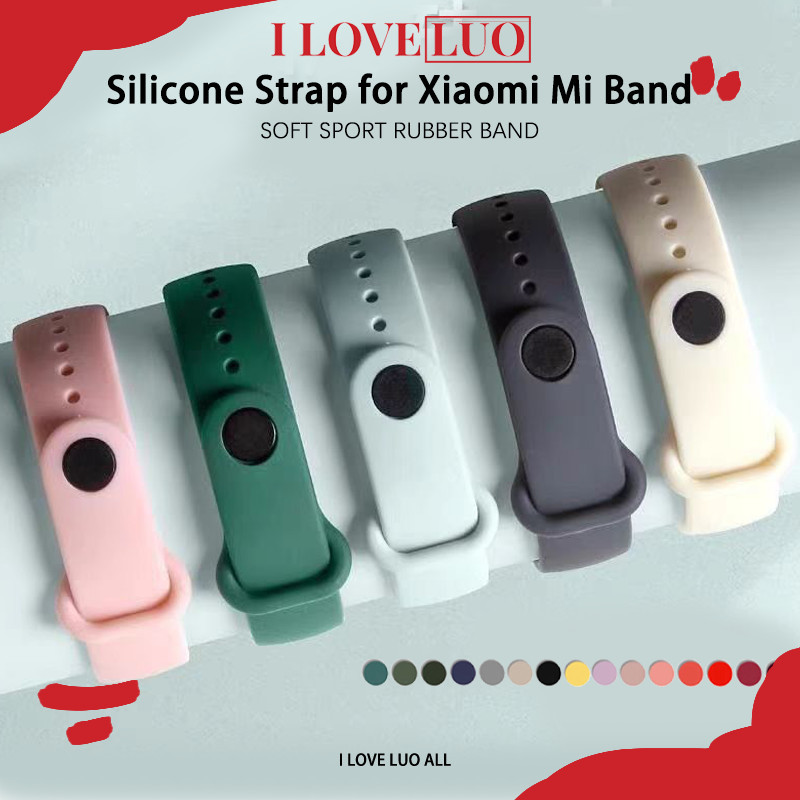 สายซิลิโคน for Xiaomi Mi Band 10 9 8 NFC for Smartwatch Miband 10 9 8 อุปกรณ์เสริมสายรัดข้อมือกีฬานุ่มสายรัดยาง