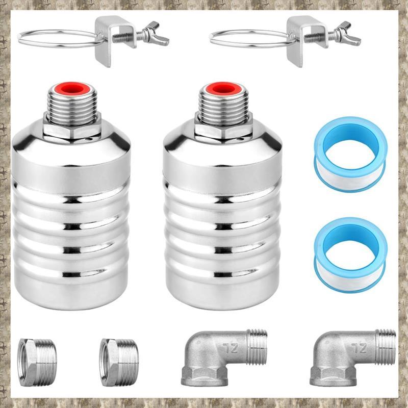 [uhktyltui123.th] วาล์วลอยสําหรับถังเก็บน้ําสําหรับถังปลาสระว่ายน้ําปศุสัตว์