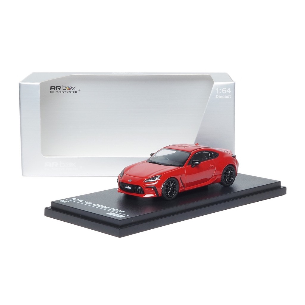 ARbox 1/64 Toyota GR86 2023 สีแดง หมายเลขสไตล์:670001001 ชื่อ: Toyota GR86-2023-สีแดง 1/64 จีน: Toyo
