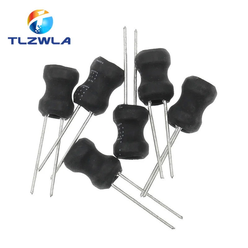 10PCS 0608 6*8 มม.I-shape Power Inductor Inductance ทองแดง Coil 1MH 68uh 100uh 150UH 220 330 470 uH 