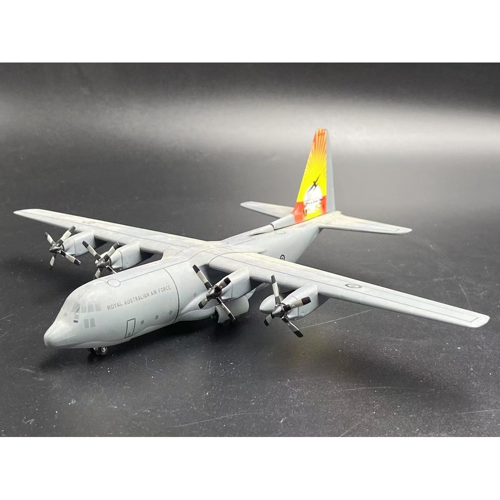 [คลังสินค้าพร้อม] Hogan 1/200 Lockheed C-130H Hercules Australia Air Force A97-005 เครื่องบินรุ่น Al