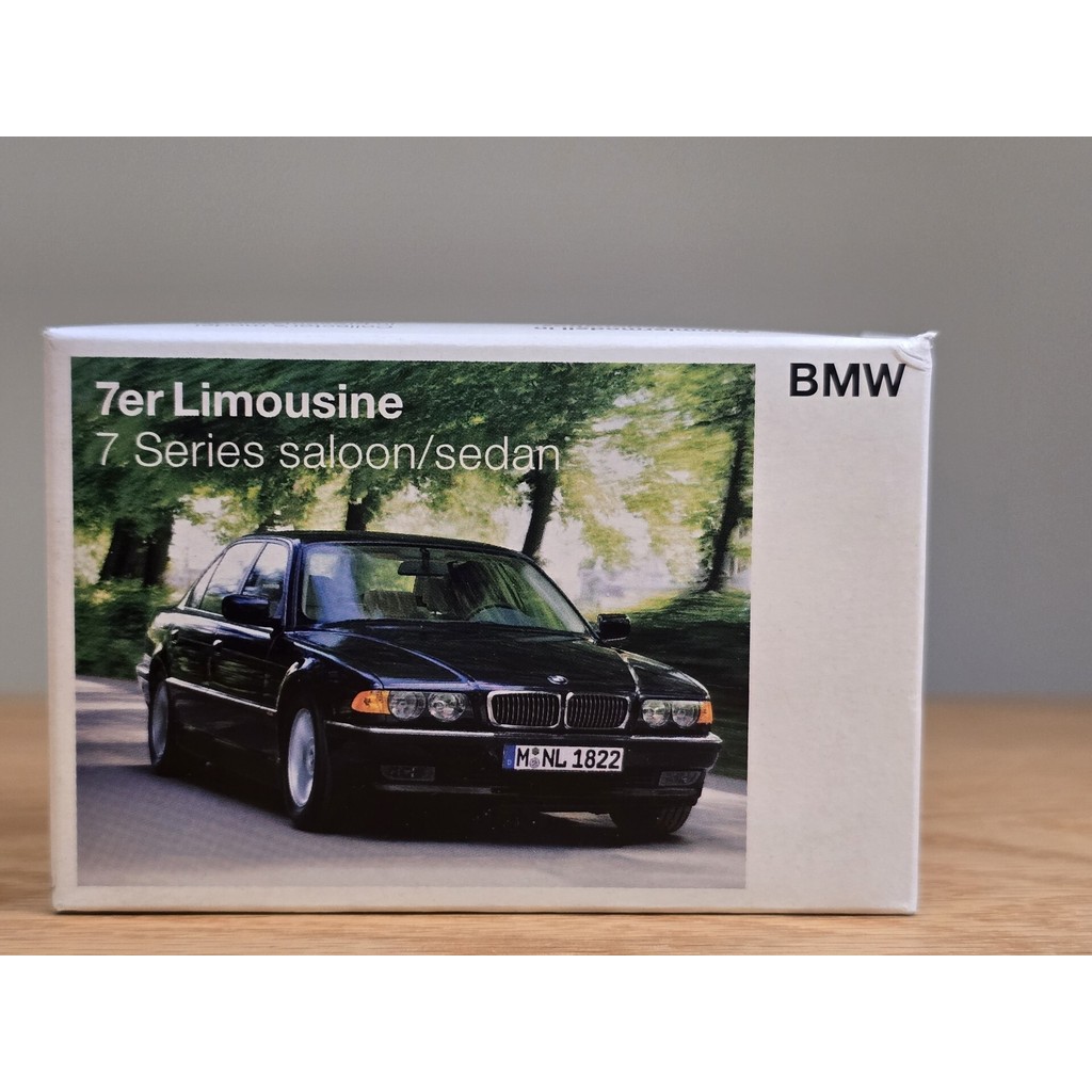 [คลังสินค้าพร้อม] Herpa 1/87 BMW 7er E38 750i Original Factory Box Car Condition As Shown in Box One