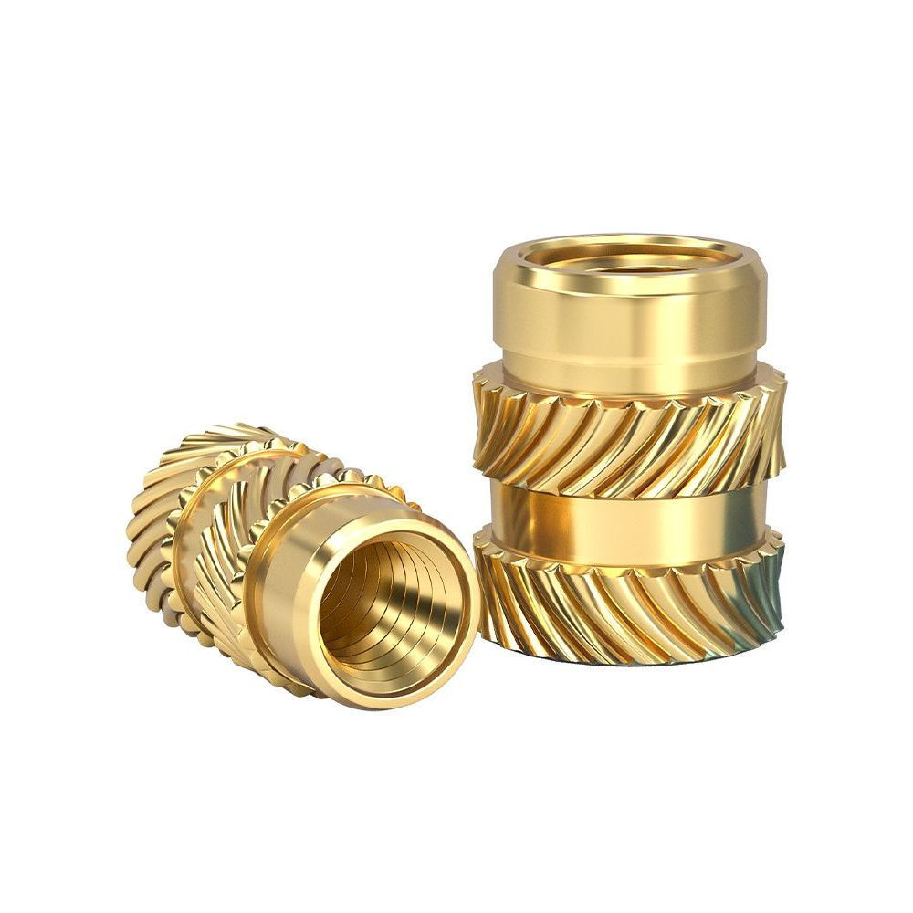 New Product#Tuba Hot Melt Nut Injection Molded Copper Nut Insert M1M2M3M4M5M6M8Knurled Copper Nut In