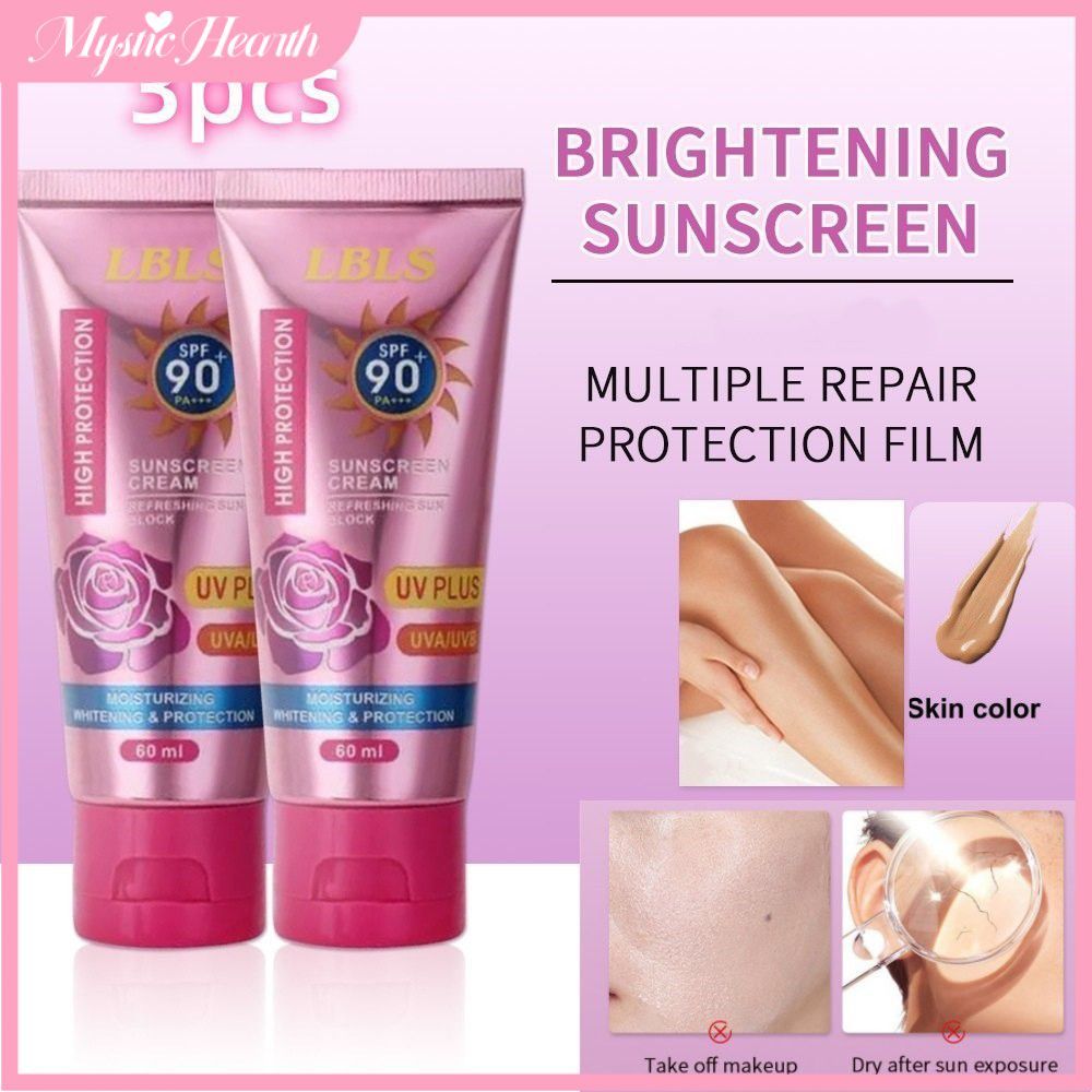 【COD】 3 ชิ้น Lbls Rose Multi-effect Repairing BB Cream Spf 90+ ครีมกันแดดปกป้องสูงสำหรับผิวแพ้ง่าย ส