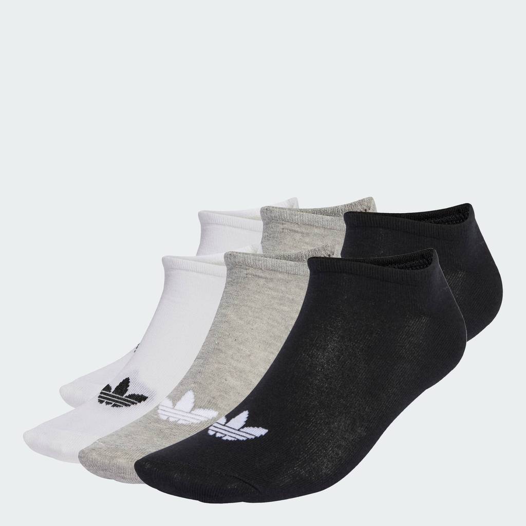 adidas Lifestyle Liner Socks 6 Pairs Unisex White JW5338