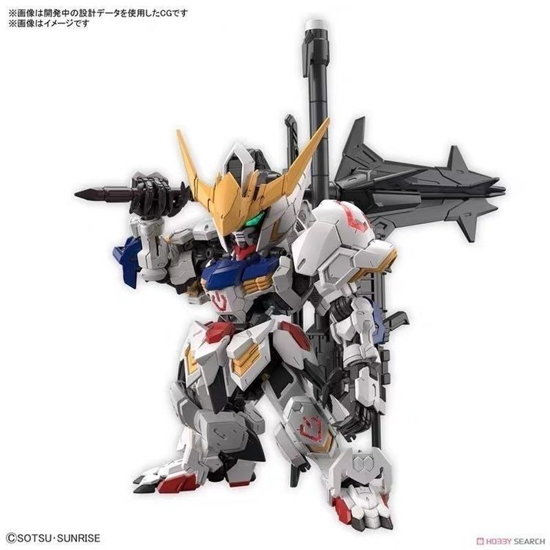 【พร้อมส่ง】mg barbatos lupus mg barbatos gundam barbatos MG 1/100 ASW-G-08 BB Warrior Model Kit เจเนอ