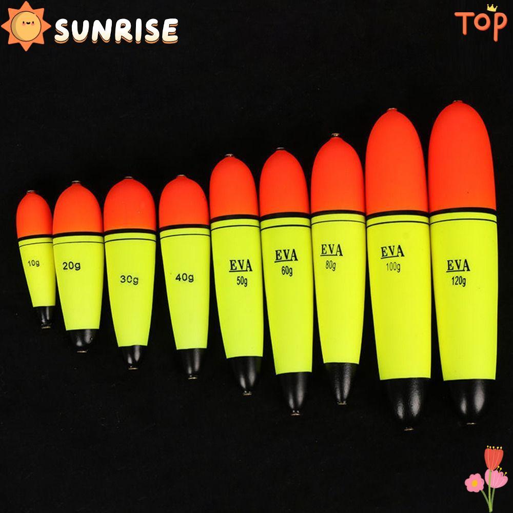 SUNRISE Floating Bobber พลาสติก ไม่ดูดน้ำ สำหรับตกปลาระดับมืออาชีพ