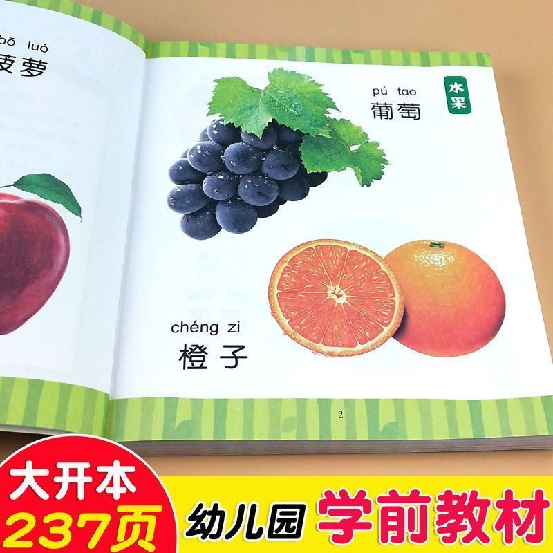 认物大全认标志认水果动物形状颜色绘本儿童0-1-3-4宝宝早教启蒙12.1Recognition of Objects, Recognition of Logos, Recognition of Fr